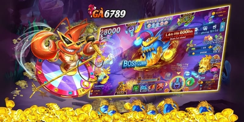 Bắn Cá Online GA6789 – Giải Trí Và Kiếm Thưởng Mỗi Ngày 4 Đổi thưởng dễ dàng – Ưu đãi ngập tràn