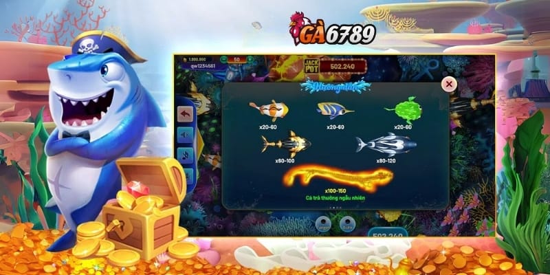 Game Bắn Cá GA6789 - Đại Dương Tiền Tỷ Trong Tầm Tay 4 Ưu đãi hấp dẫn khi chơi game bắn cá trên GA6789