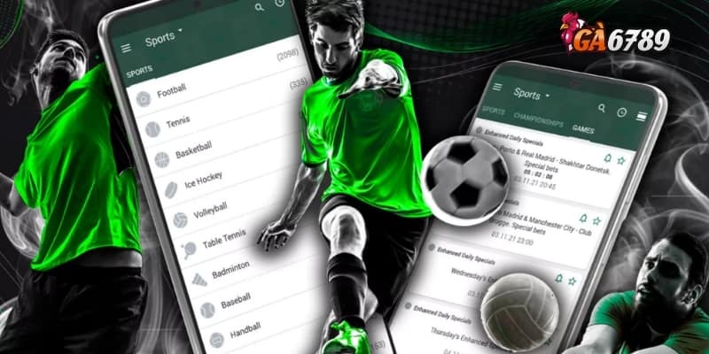 Bùng Nổ Cùng Thể Thao GA6789 Đa Dạng Kèo – Tỷ Lệ Ăn Khủng 2 Tổng quan về cá cược thể thao GA6789